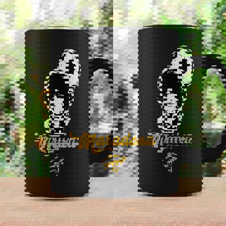 マラドーナフェイススマイル コーヒーマグ ギフトのアイデア