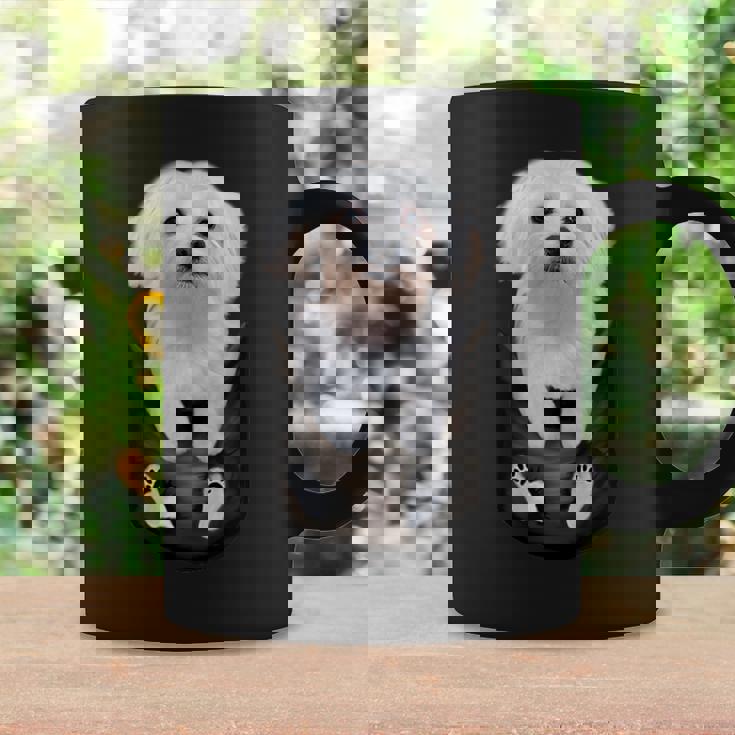 マルチーズ マルタ犬 マルタ語 コーヒーマグ ギフトのアイデア