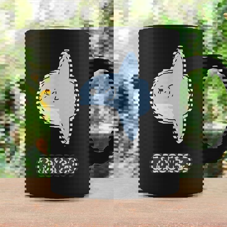 マンボウ Manbo【どうぶつフレンズ】魚 ゆるくて かわいい キャラクター イラスト コーヒーマグ ギフトのアイデア