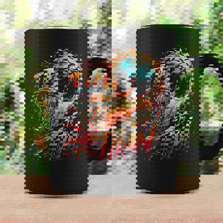 マーチ カレッジ バスケットボール トーナメント ティップオフ タイタン B-ボール コーヒーマグ ギフトのアイデア