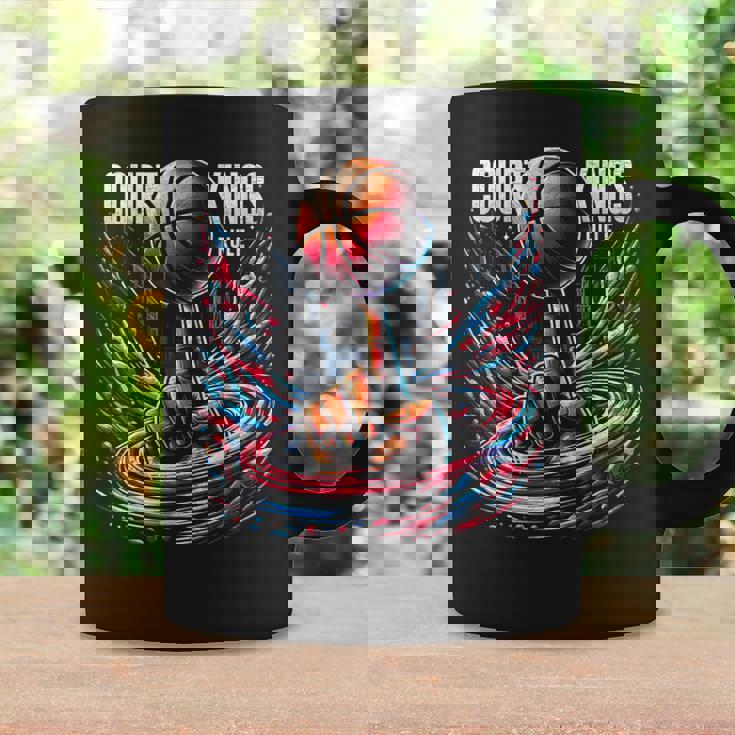 マーチ カレッジ バスケットボール トーナメント レトロ メンズ コート キングス コーヒーマグ ギフトのアイデア