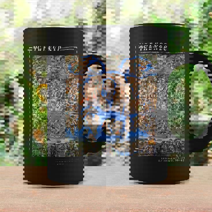 ミケランジェロ 絵画 最後の審判 美術愛好家のために コーヒーマグ ギフトのアイデア