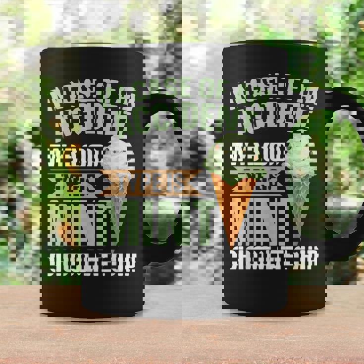 ミントチョコチップフレーバー ワッフルコーン ミントアイスクリーム コーヒーマグ ギフトのアイデア