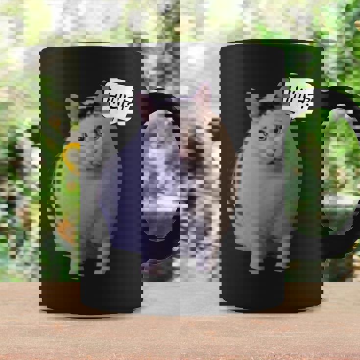 ミームハァキャット面白い コーヒーマグ ギフトのアイデア