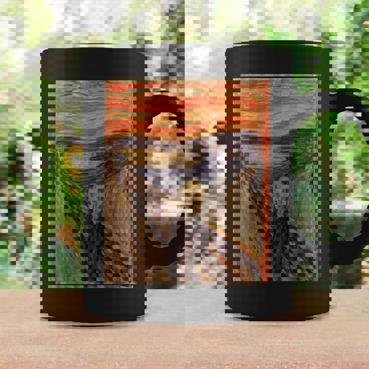 ムンクの叫び【世界の名画】エドヴァルド・ムンク Edvard Munch 美術館アート コーヒーマグ ギフトのアイデア