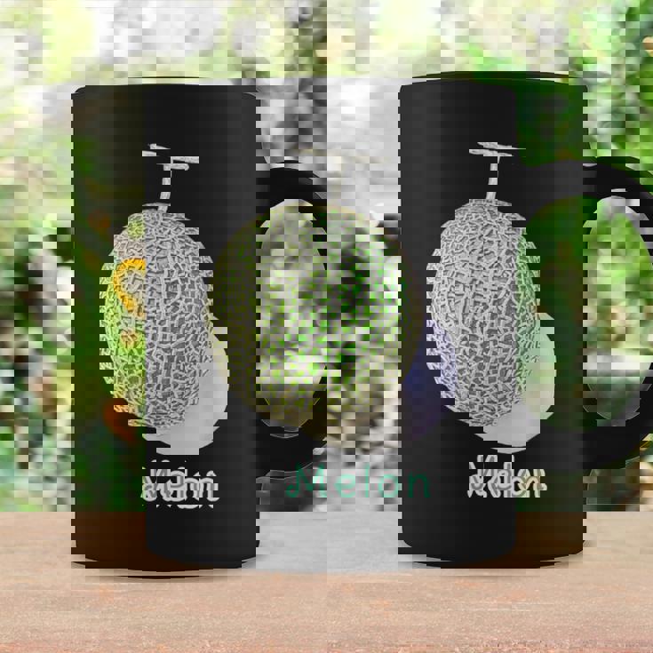 メロン Melon 『フルーツ ポップ』果物 リアル シンプル かわいい イラスト コーヒーマグ ギフトのアイデア