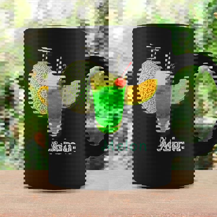 メロン 3 Melon メロンソーダ クリームソーダ カット 『デリシャス フルーツ』果物 リアル 面白い イラスト コーヒーマグ ギフトのアイデア