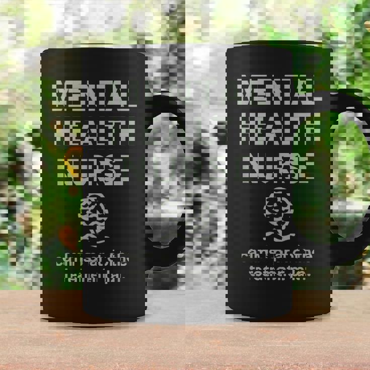 メンタルヘルス看護師の落ち着きはプランセラピストの一部です コーヒーマグ ギフトのアイデア