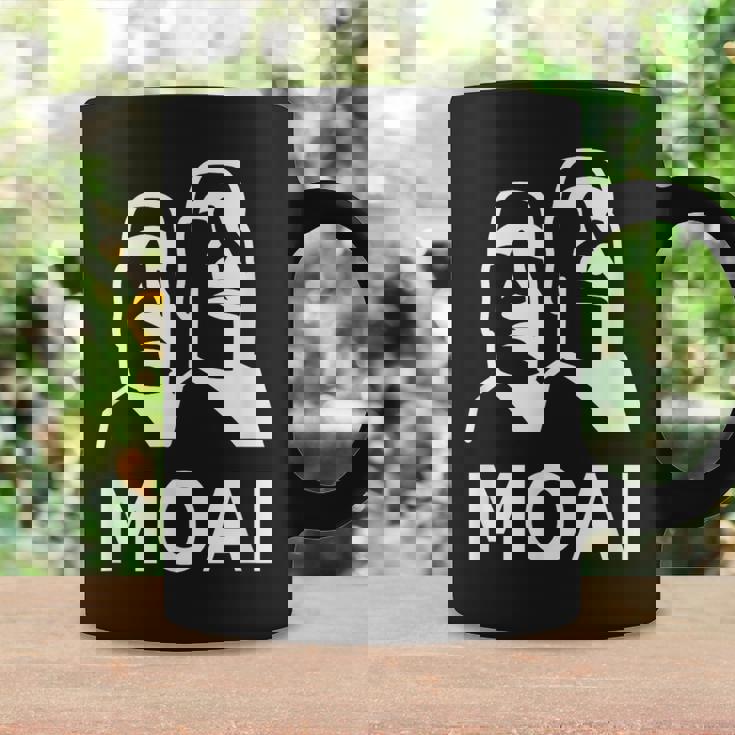 モアイ像 イースター島の頭 ポリネシア コーヒーマグ ギフトのアイデア