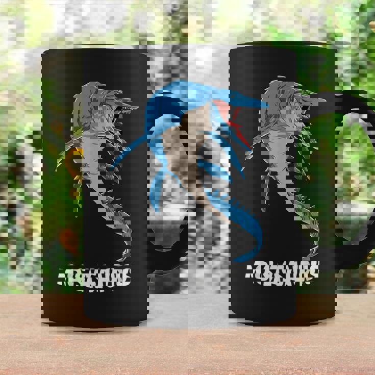 モササウルス 先史時代デザイン コーヒーマグ ギフトのアイデア