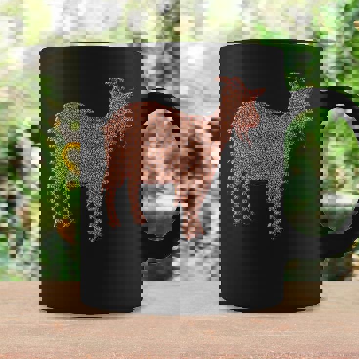 ヤギ動物コーヒー豆 コーヒーマグ ギフトのアイデア