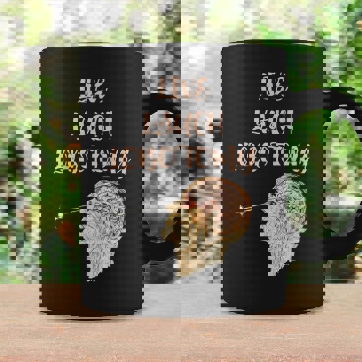 ライブ・ラフ・ロボトミー コーヒーマグ ギフトのアイデア