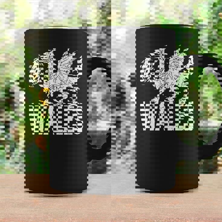 ラグビーボール ウェールズドラゴン メンズ レディース ボーイズ ガールズ ウェールズ コーヒーマグ ギフトのアイデア