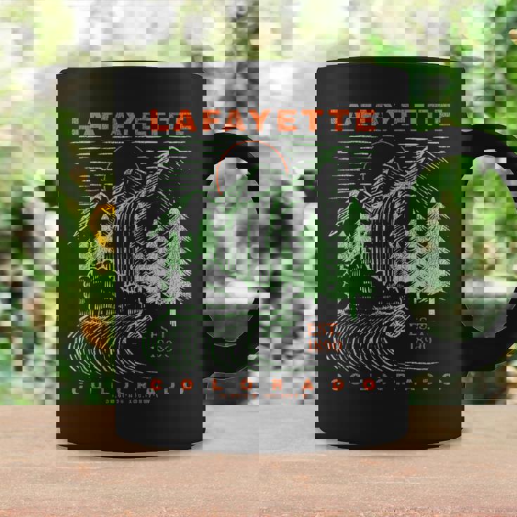 ラファイエット コロラド クール 旅行 お土産 素朴なラファイエット コーヒーマグ ギフトのアイデア