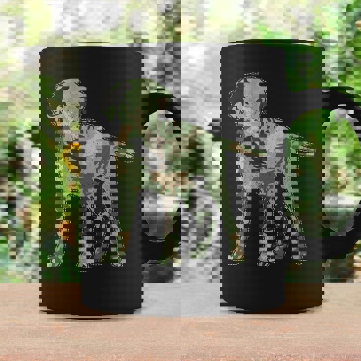 ラブラドール 迷彩 コーヒーマグ ギフトのアイデア