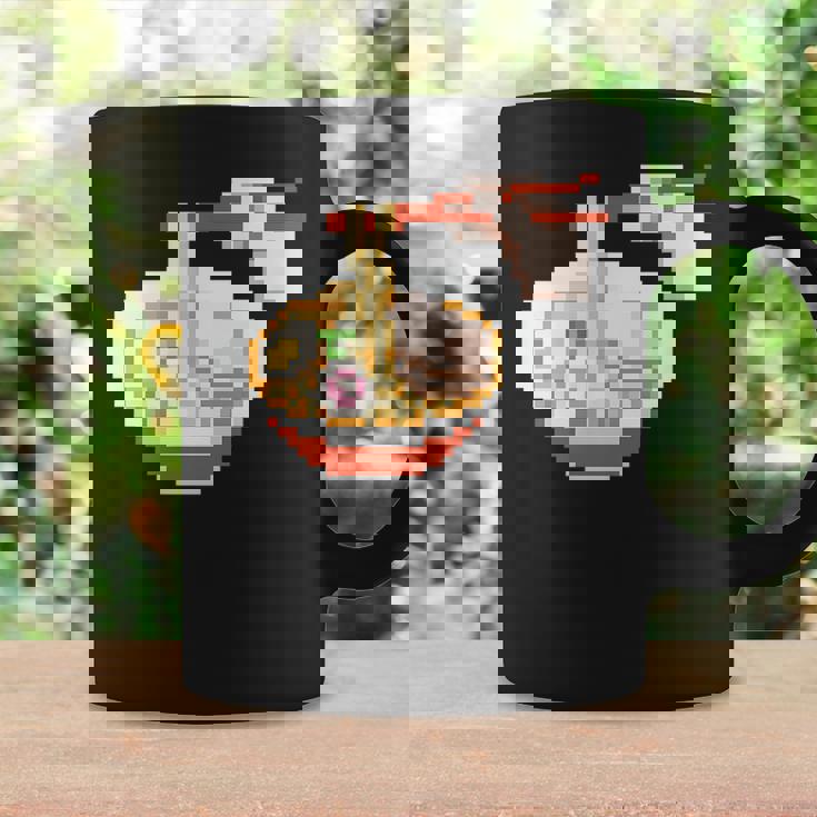 ラーメン ドット絵 コーヒーマグ ギフトのアイデア