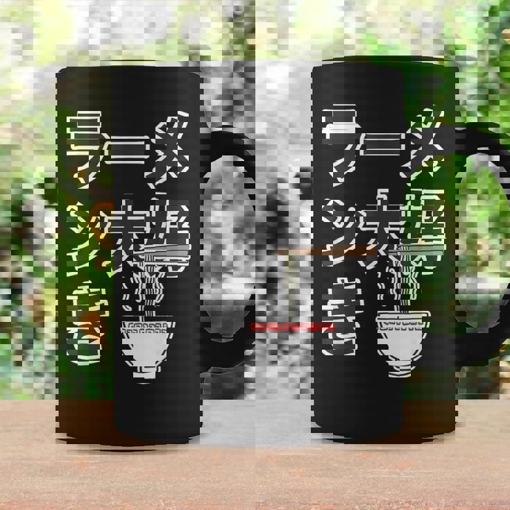 ラーメン大好き（ご飯タイム）ラーメン【変なtシャツ屋さん】主張 メッセージ 面白い イラスト コーヒーマグ ギフトのアイデア