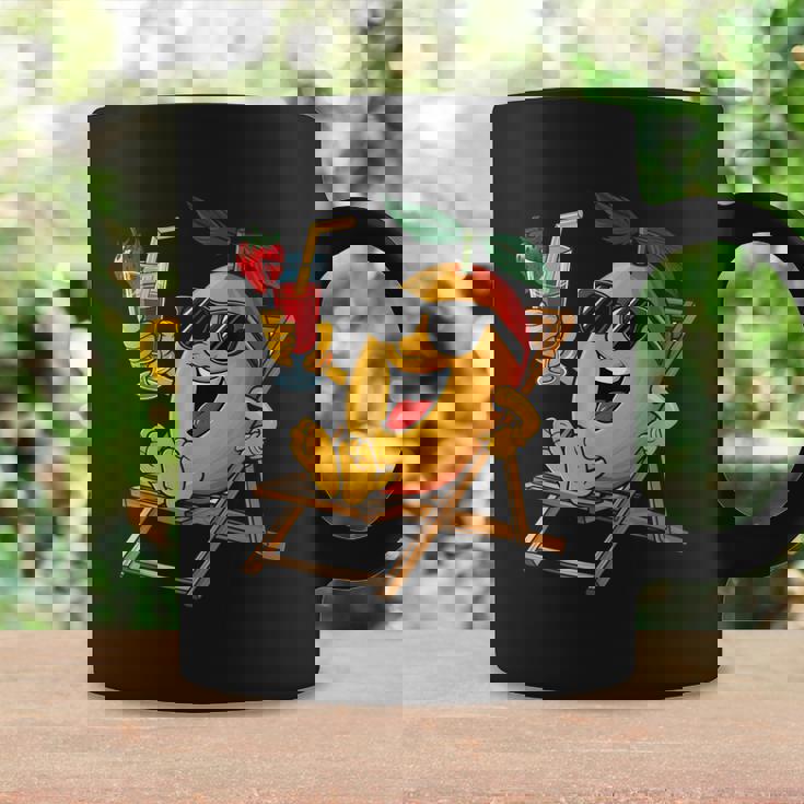 リラックスフルーツマンゴー コーヒーマグ ギフトのアイデア