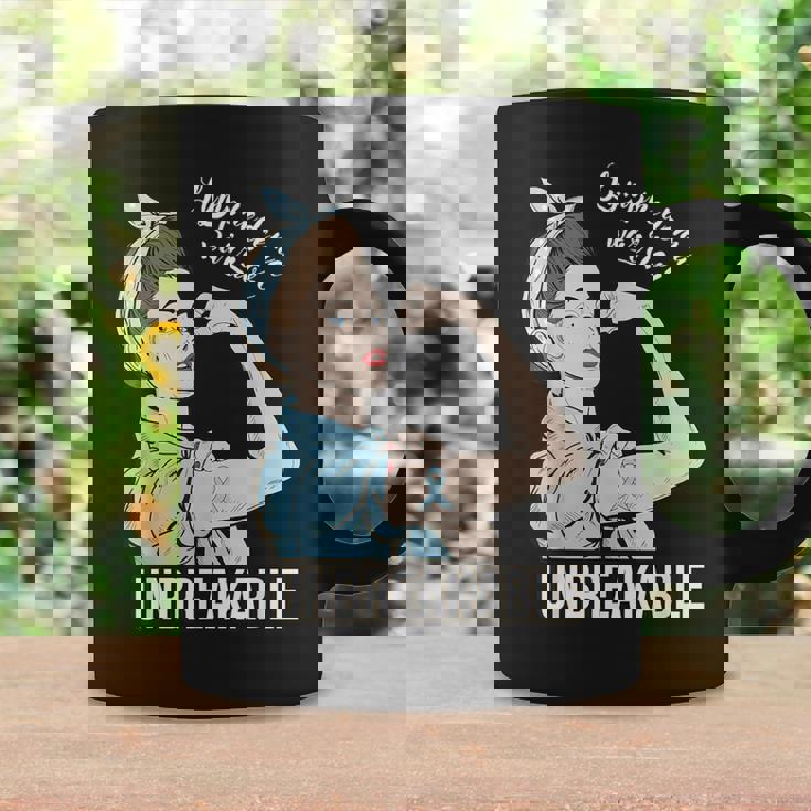 リンパ浮腫の意識 彼女の戦士 壊れないサポート コーヒーマグ ギフトのアイデア