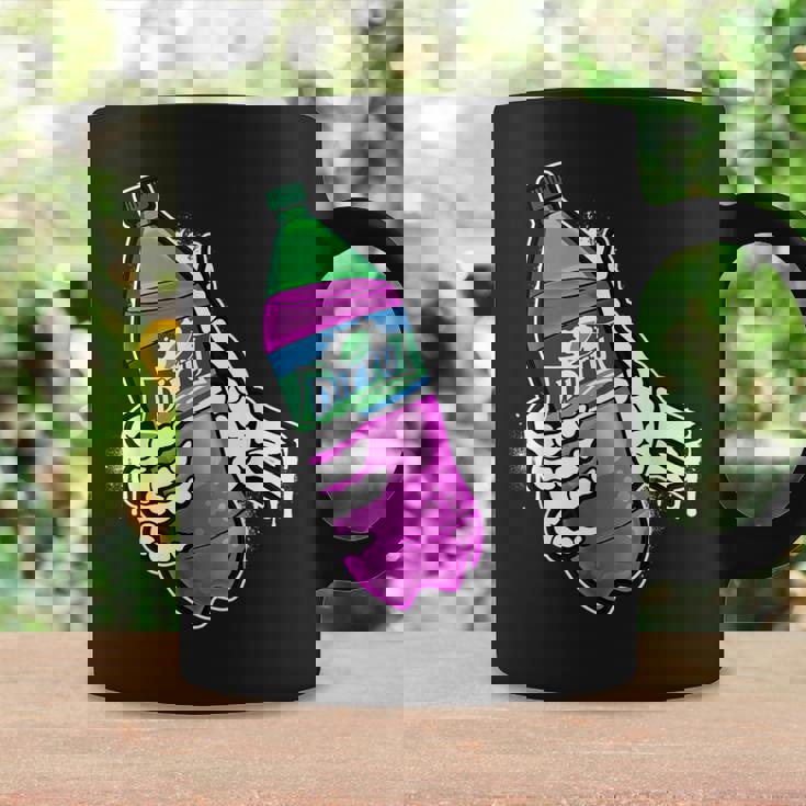 リーンシャツ、パープルドランク、ダーティーダブルカップ、リーンラインスモーク コーヒーマグ ギフトのアイデア