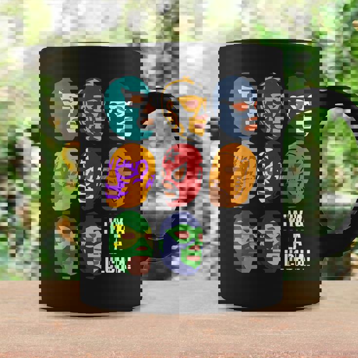 ルチャ・リブレ「ビバ・ラ・ルチャ！」 コーヒーマグ ギフトのアイデア