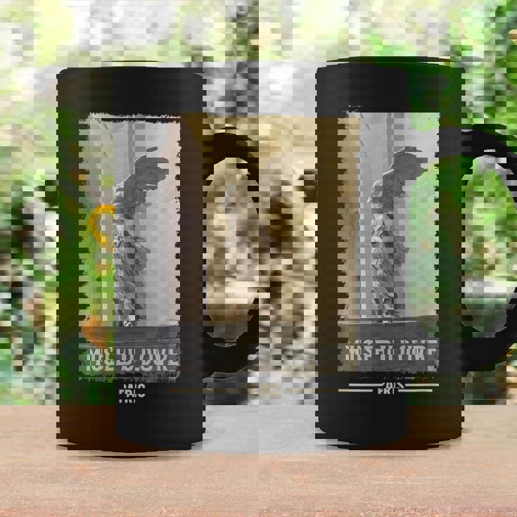 ルーヴル美術館 パリ フランス 翼のある勝利 筆プリント コーヒーマグ ギフトのアイデア