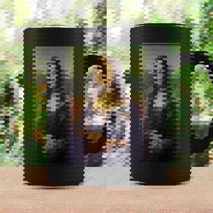 レオナルド・ダ・ヴィンチのモナリザ 長袖tシャツ コーヒーマグ ギフトのアイデア