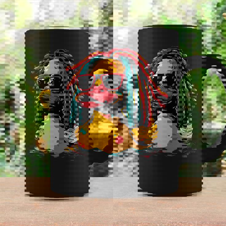 レゲエ ラバー アヒル ゴム アヒルの子 ジャマイカ ジャマイカ ルーツ コーヒーマグ ギフトのアイデア