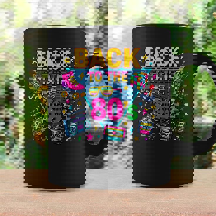 レトロ カセット ラジカセ アーケード ローラースケート バックトゥ 80年代 コーヒーマグ ギフトのアイデア