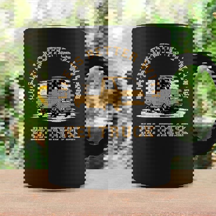 レトロ クラシック 軽トラック ピックアップトラック ヴィンテージデザイン コーヒーマグ ギフトのアイデア