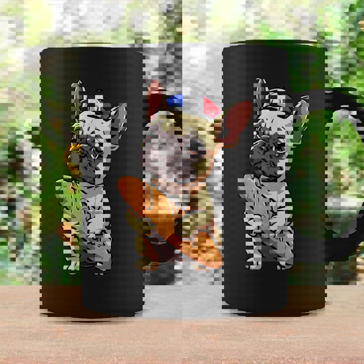 レトロ ヴィンテージ かわいい フレンチブルドッグ パリ お土産 ギフト コーヒーマグ ギフトのアイデア