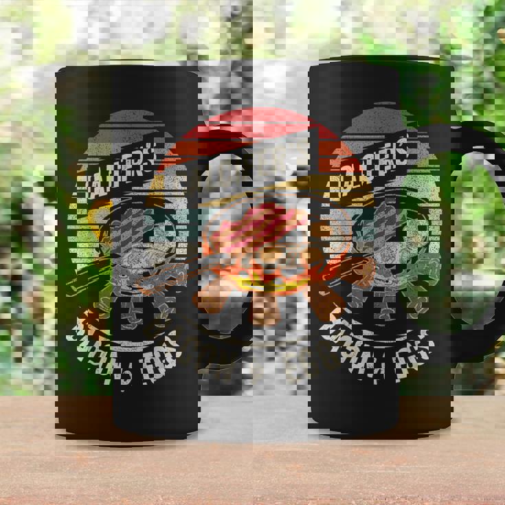 レトロ ヴィンテージ カルシファーのベーコンと卵料理 食品愛好家 コーヒーマグ ギフトのアイデア