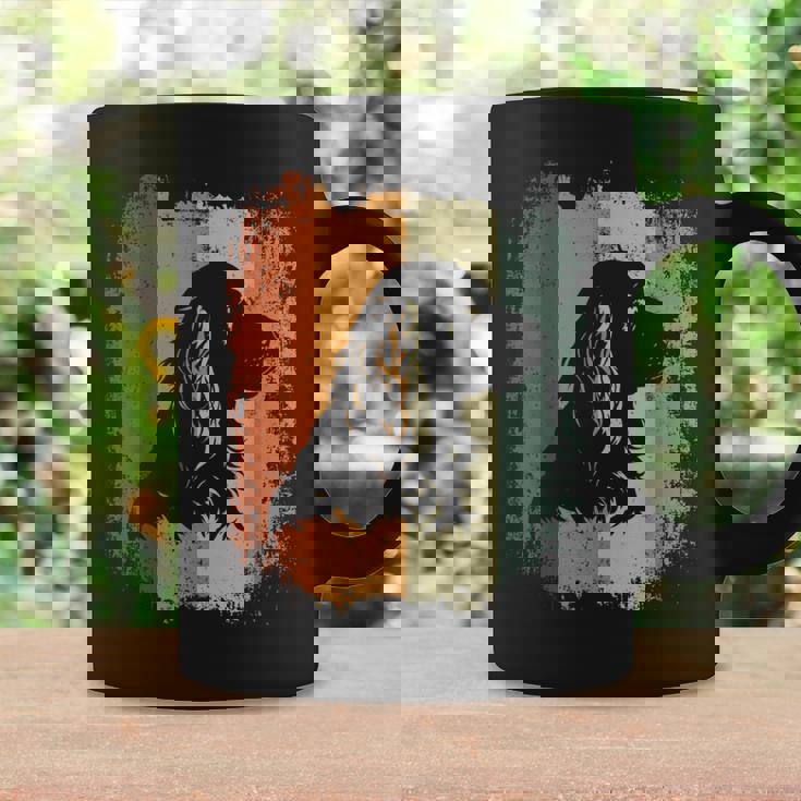 レトロなデザインのアメリカンコッカースパニエルドッグ コーヒーマグ ギフトのアイデア