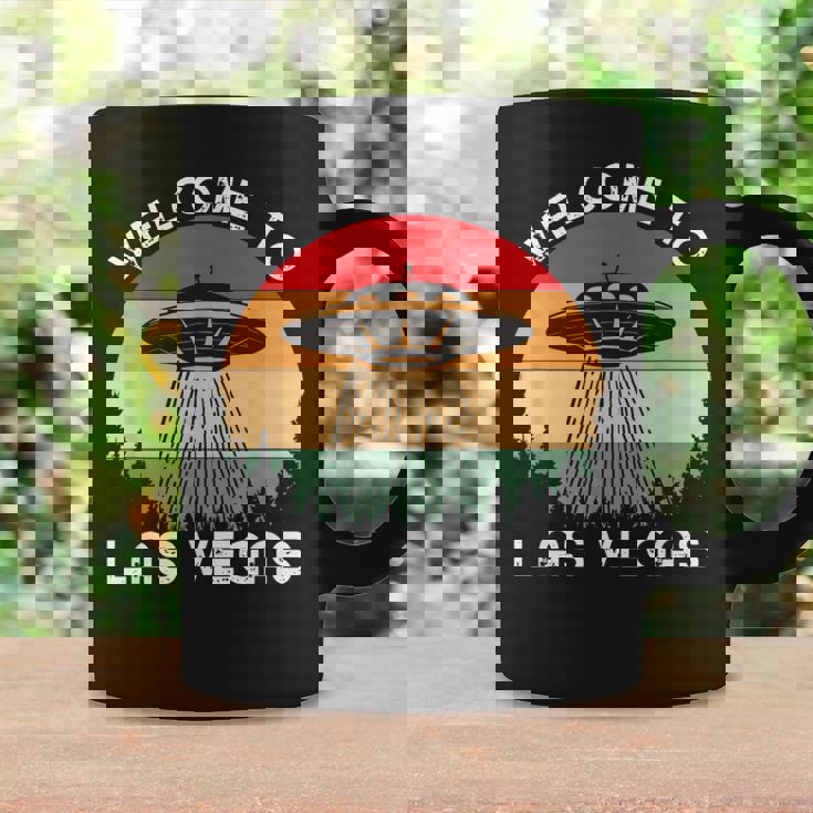 レトロベガス Ufo サイティング エイリアン メンズ レディース コーヒーマグ ギフトのアイデア