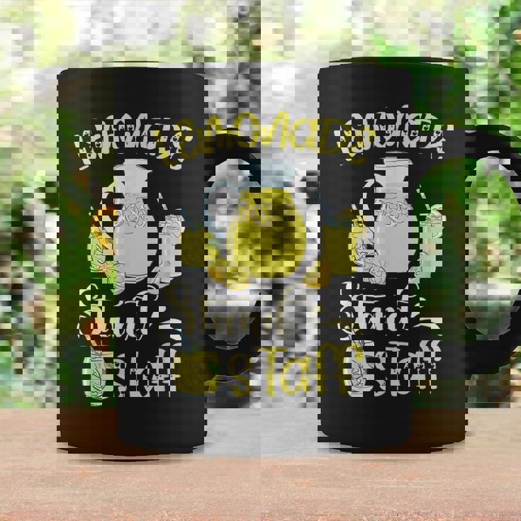 レモンジュース レモネードスタンド スタッフ レモン好き レモネードスタンド コーヒーマグ ギフトのアイデア