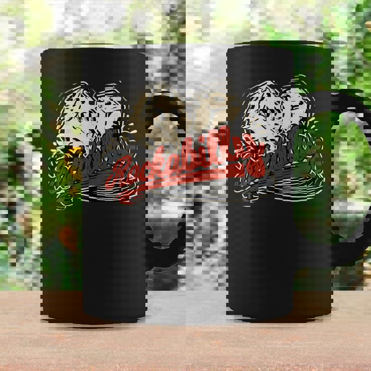 ロカビリーロックミュージックレトロキューブビニール1950sロッカー コーヒーマグ ギフトのアイデア