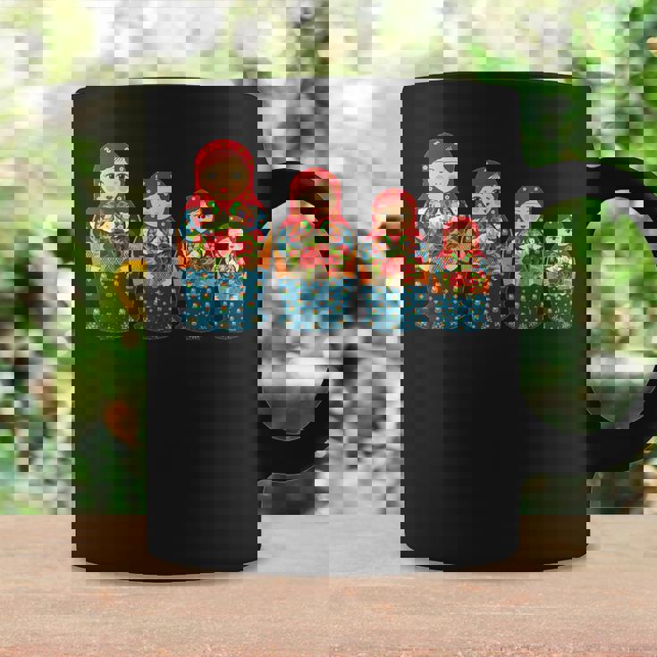 ロシアの人形 ロシアのマトリョーシカ フィギュア コーヒーマグ ギフトのアイデア