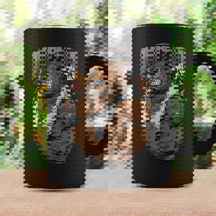 ロシアンベア ジム ストロングベア 動物 ロシア 国立動物 コーヒーマグ ギフトのアイデア