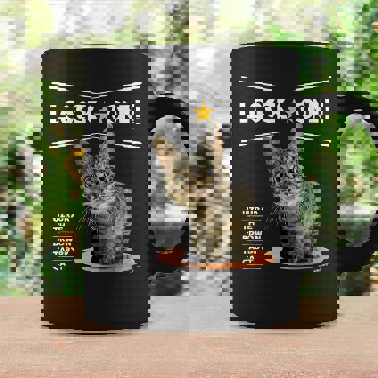 ロックオンなねこ 狙う猫 Cat コーヒーマグ ギフトのアイデア