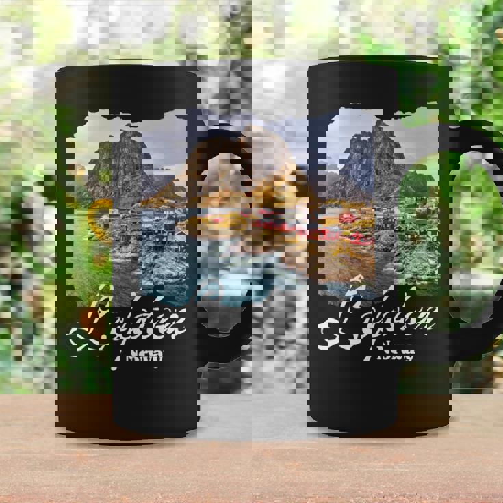 ロフォーテン諸島ノルウェーお土産ロフォーテン 長袖tシャツ コーヒーマグ ギフトのアイデア