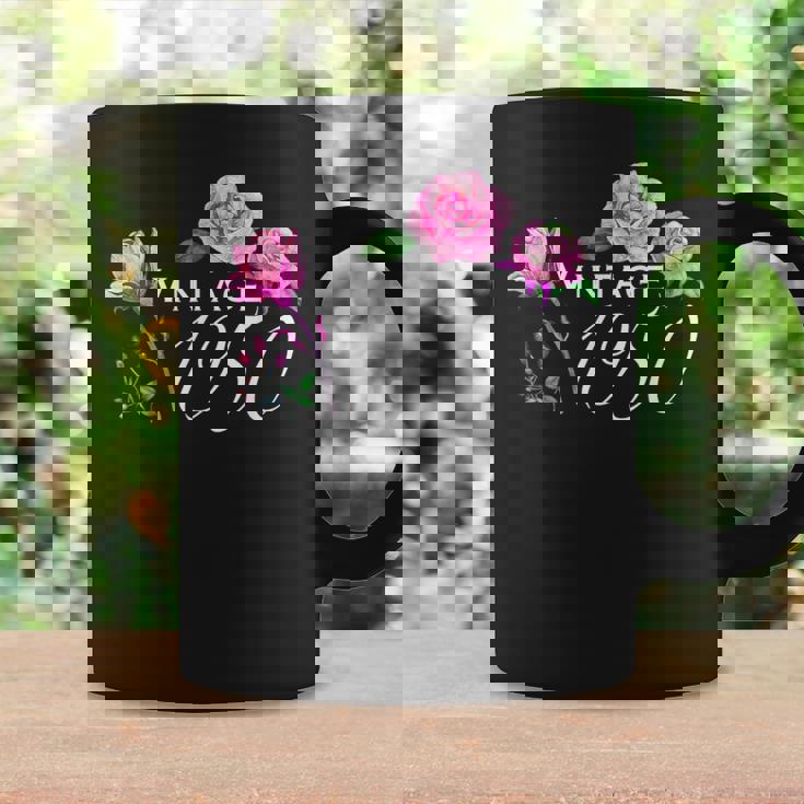 ヴィンテージ 1950 ピンクローズ 75歳 75歳 誕生日 母の日 コーヒーマグ ギフトのアイデア