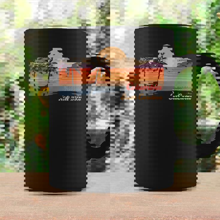 ヴィンテージ コロンビア サウスカロライナビーチ コーヒーマグ ギフトのアイデア
