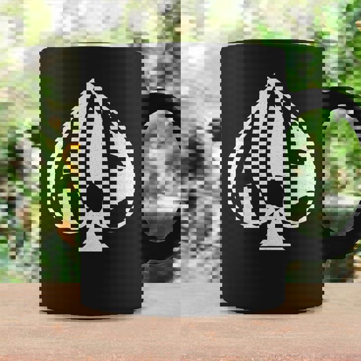 ヴィンテージ スペードのエース テキサスホールデム トランプ コーヒーマグ ギフトのアイデア