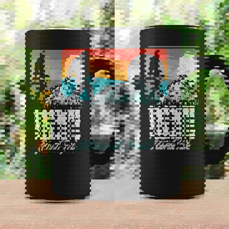 ヴィンテージ ヨセミテ国立公園 ビッグフット 山脈 グラフィック コーヒーマグ ギフトのアイデア