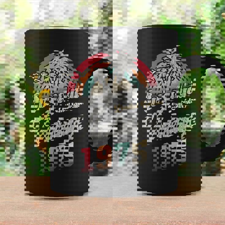 ヴィンテージ1975バースデー50年パームツリー レトロ コーヒーマグ ギフトのアイデア