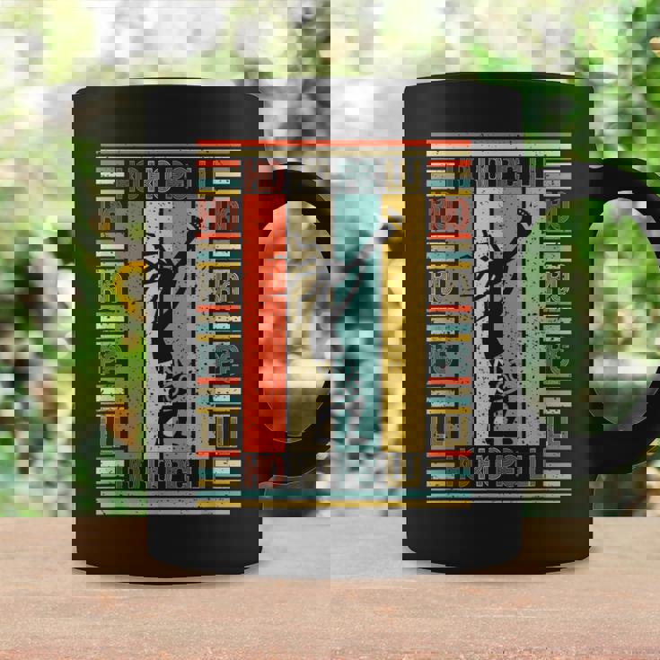 ヴィンテージスタイルのシルエットココペリフルートネイティブアメリカン コーヒーマグ ギフトのアイデア