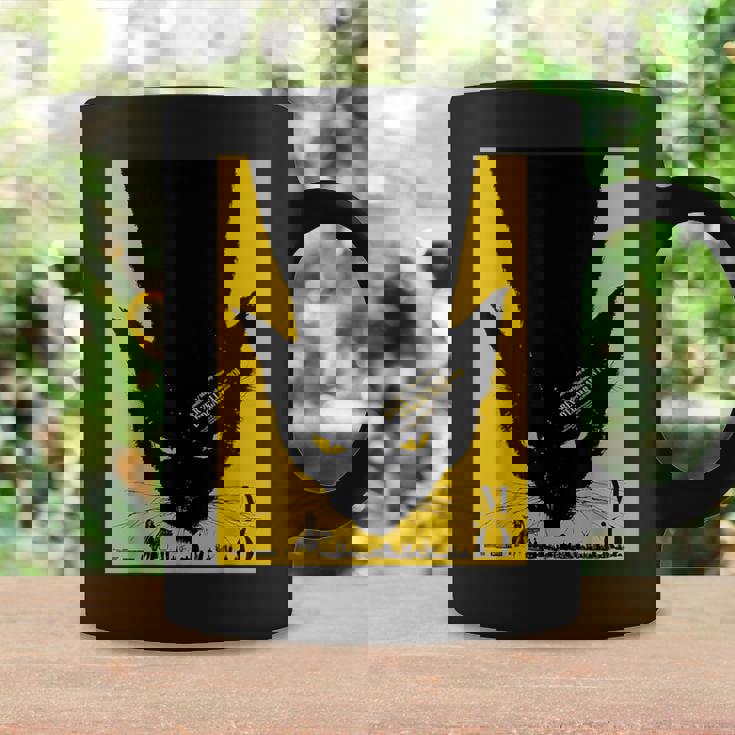 ヴィンテージポスター 黒猫レトロtシャツ コーヒーマグ ギフトのアイデア