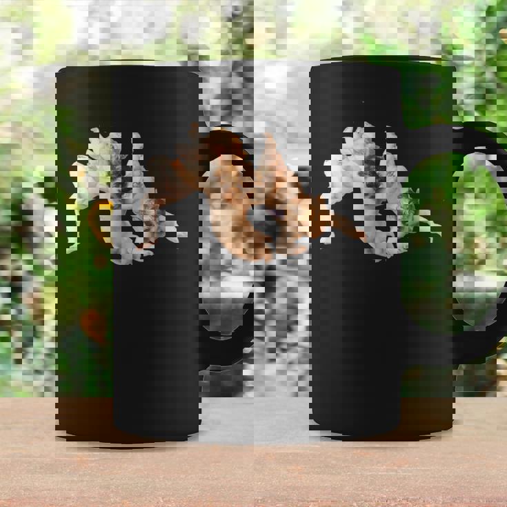 三つの天使 モチーフ、かわいいエンジェル、絵画アート コーヒーマグ ギフトのアイデア