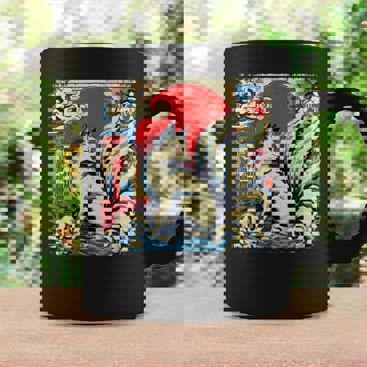 九尾狐 きつね コーヒーマグ ギフトのアイデア