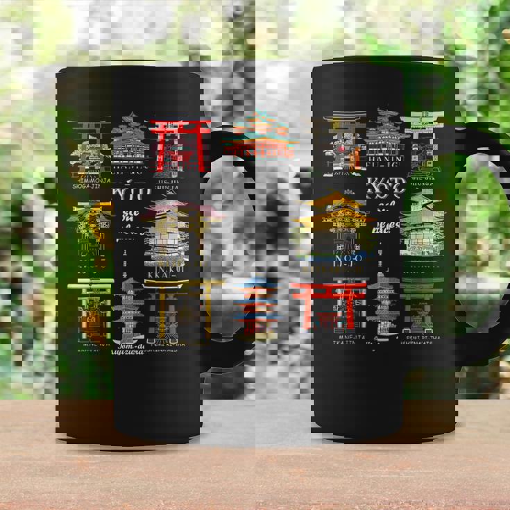 京都・伏見稲荷大社・平安神宮・下鴨神社・地主神社・御金神社・金閣寺・清水寺・二条城 コーヒーマグ ギフトのアイデア